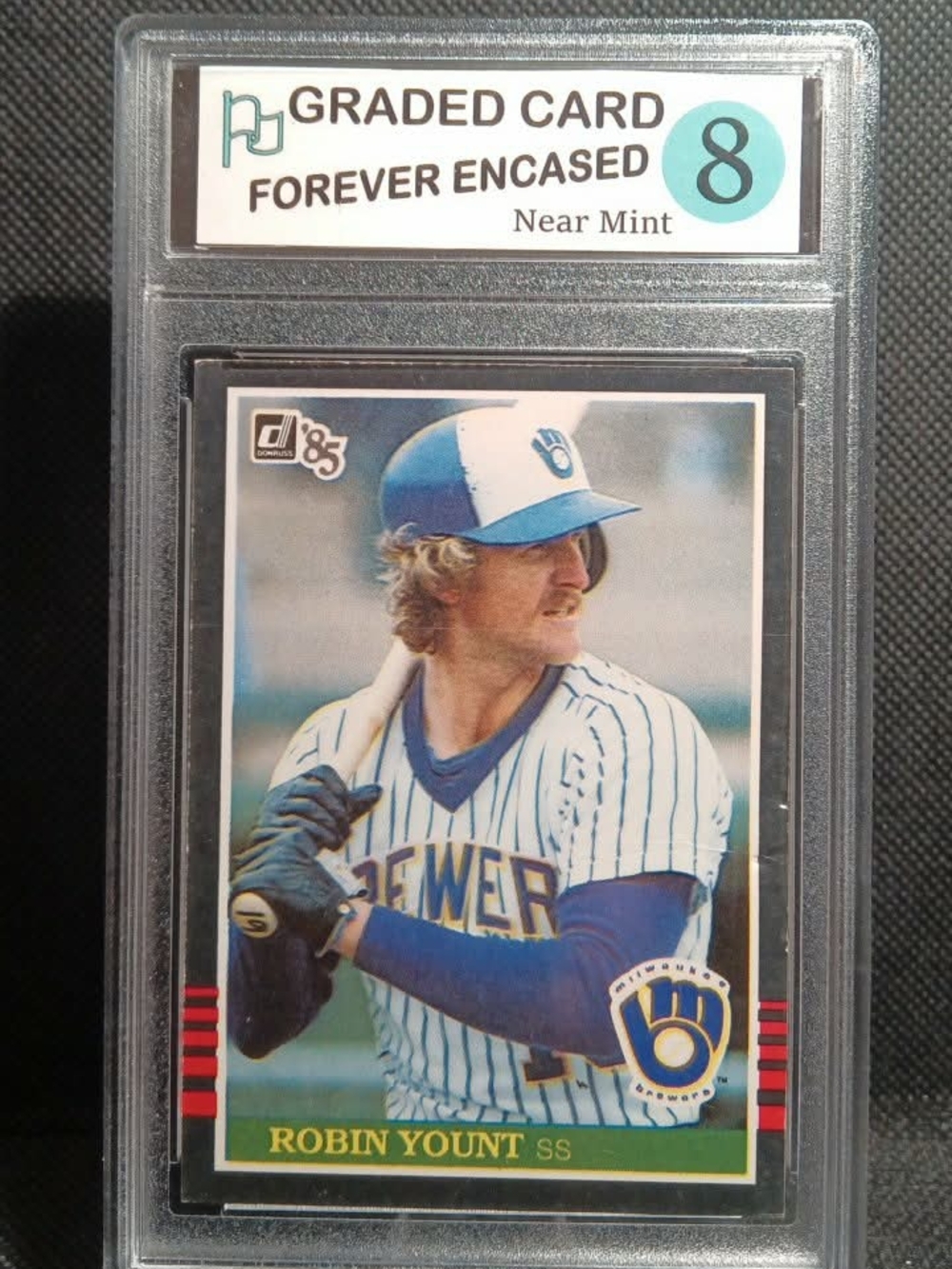 1985 Donruss    #48 Robin Yount Milwaukee Brewers Baseball Card G4